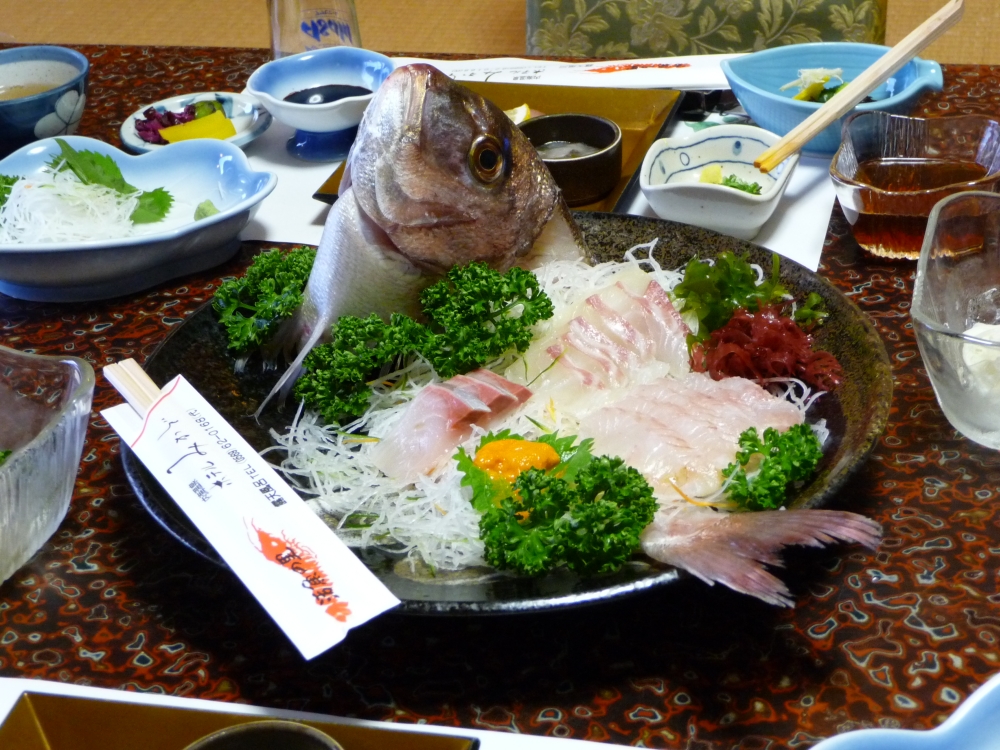 愛知県内海ホテルみかどの夕食